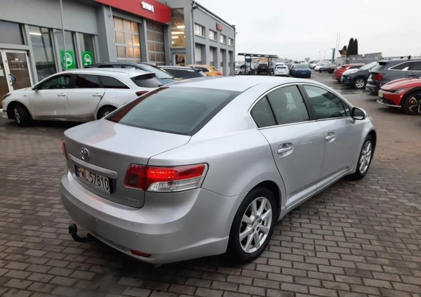 Toyota Avensis cena 27499 przebieg: 224645, rok produkcji 2010 z Ostróda małe 254